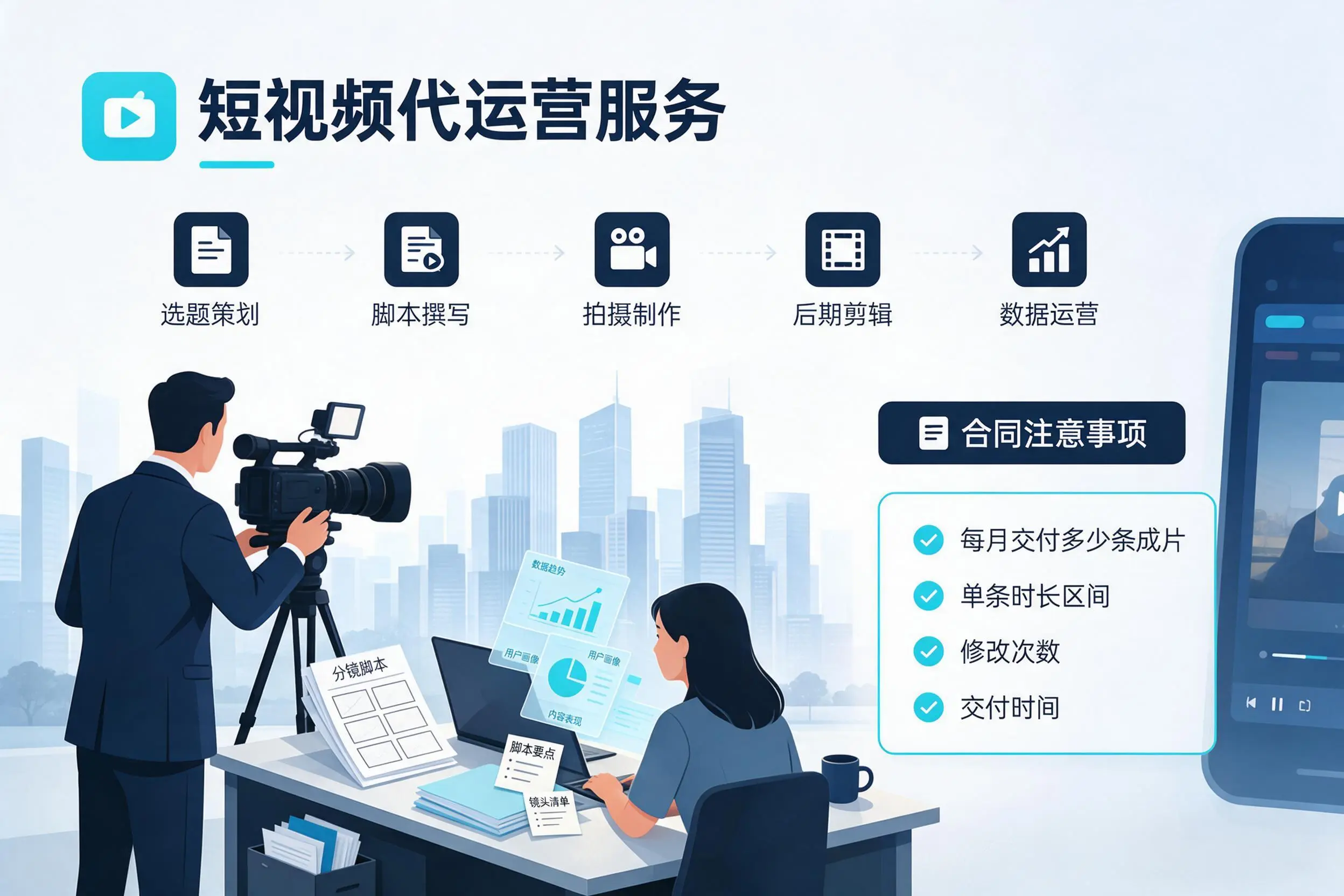 短视频代运营包含哪些服务？金华企业常见问题科普