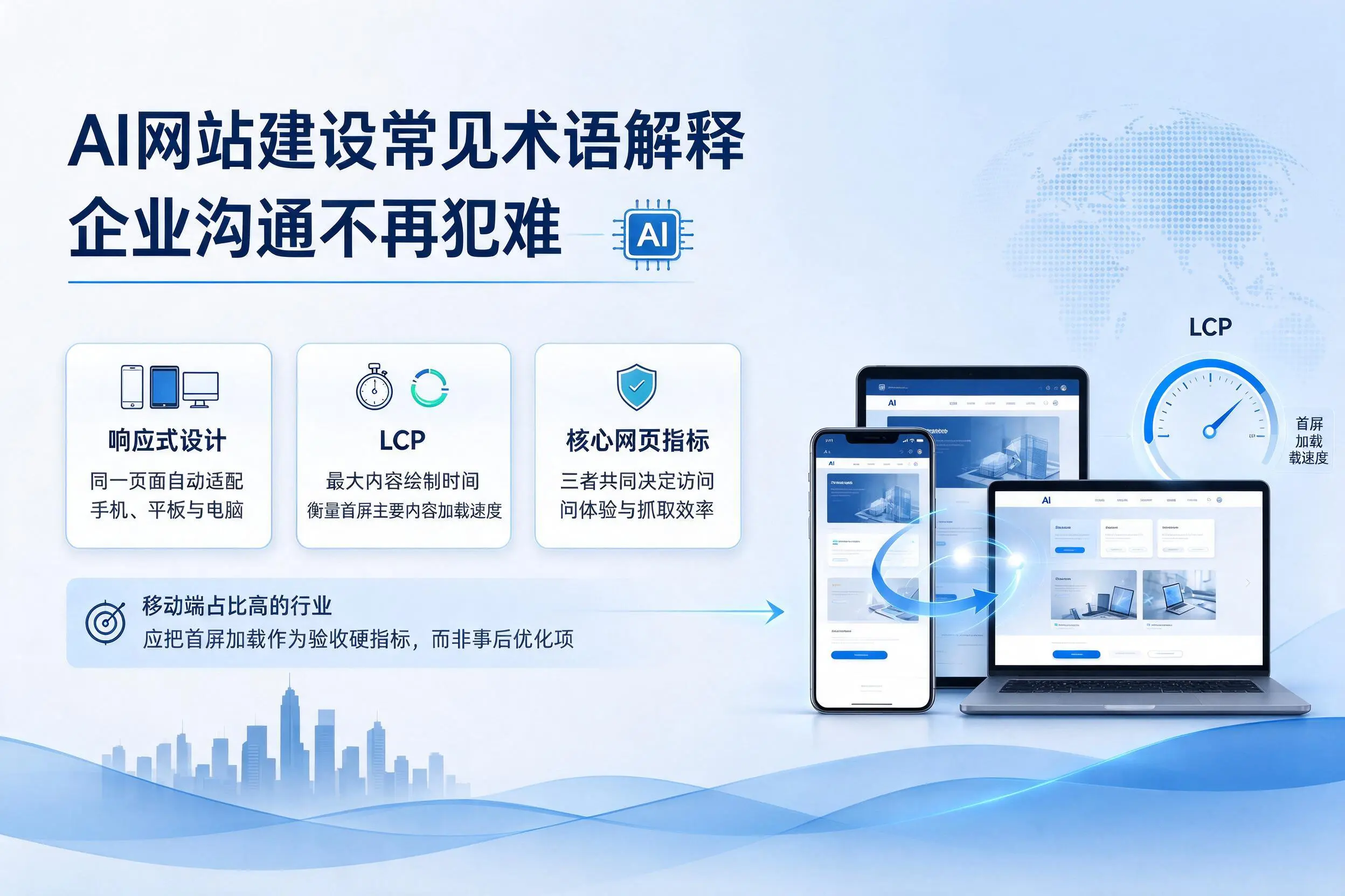 AI网站建设常见术语解释,金华企业沟通不再犯难