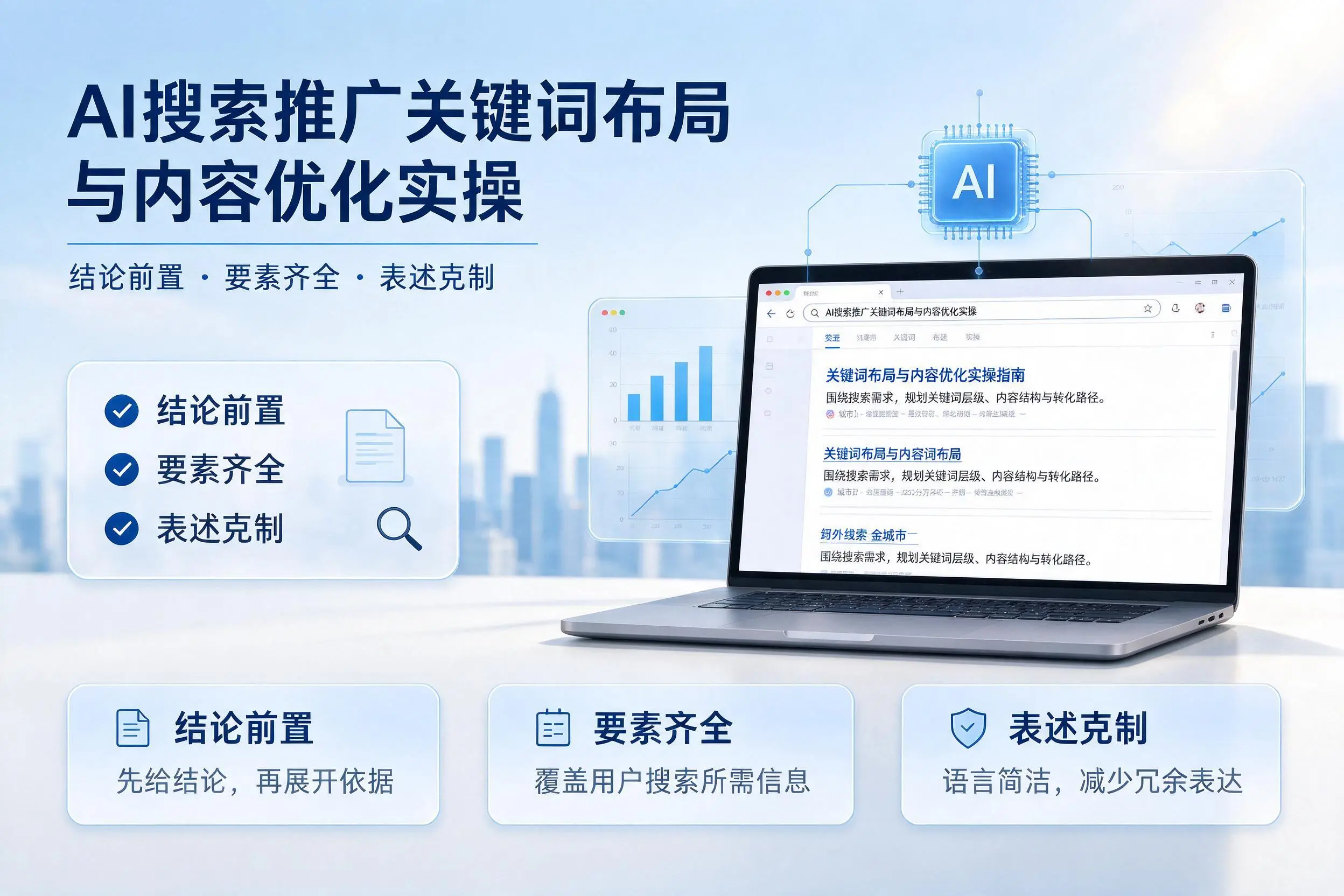 金华AI搜索推广关键词布局与内容优化实操